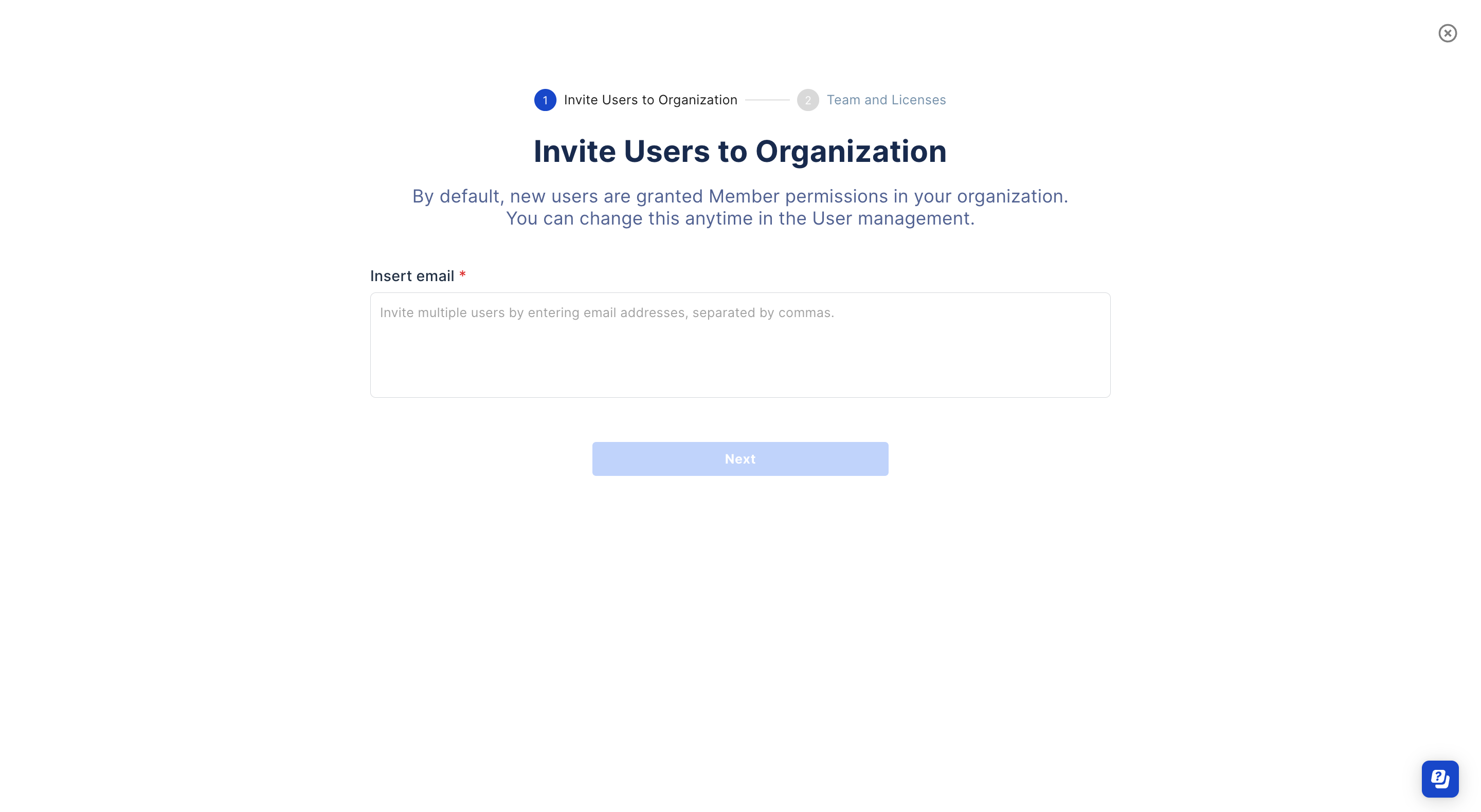 Invite users to your Katalon TestOps organization.